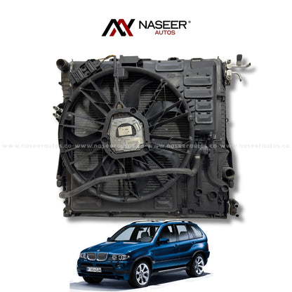 BMW X5 E53 4.4i Complete Radiator,Condenser 2001-2006