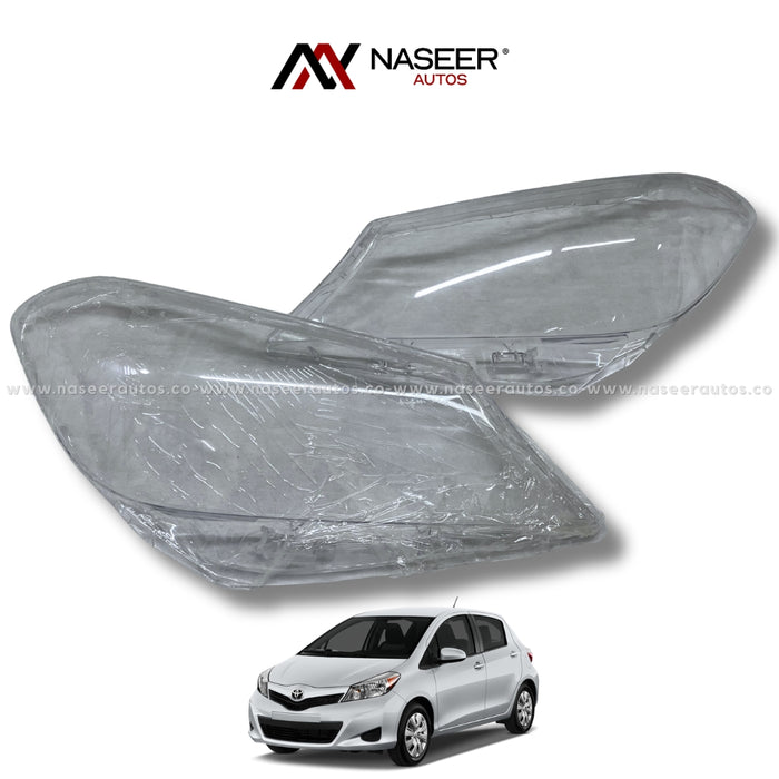 Front/Head Light Cover-Glass For Toyota Vitz (2010-2013)