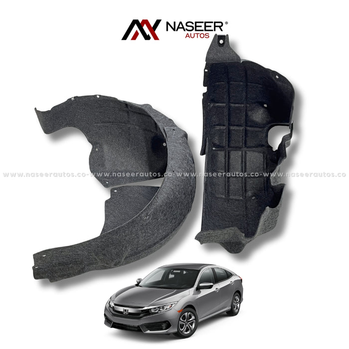 Rear Fender Shield/Liner For Honda Civic (2016-2021)