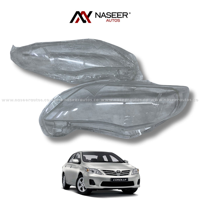 Front/Head Light Cover-Glass For Toyota Corolla (2012-2014)