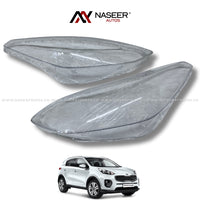 Front/Head Light Cover-Glass For Kia Sportage (2020-2025)