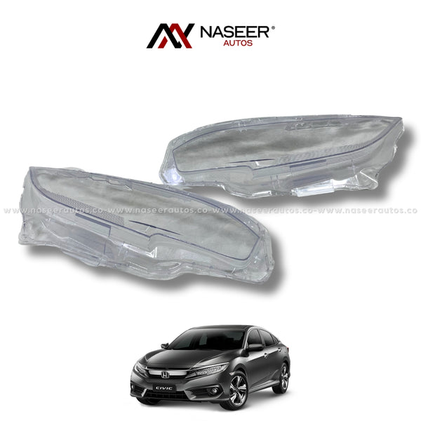 Front/Head Light Cover-Glass For Honda Civic LED (2020-2021)