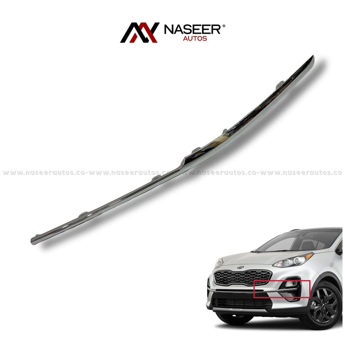 Kia Sportage Front Bumper Chrome Trim 2020-2025