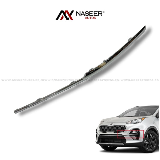 Kia Sportage Front Bumper Chrome Trim 2020-2025