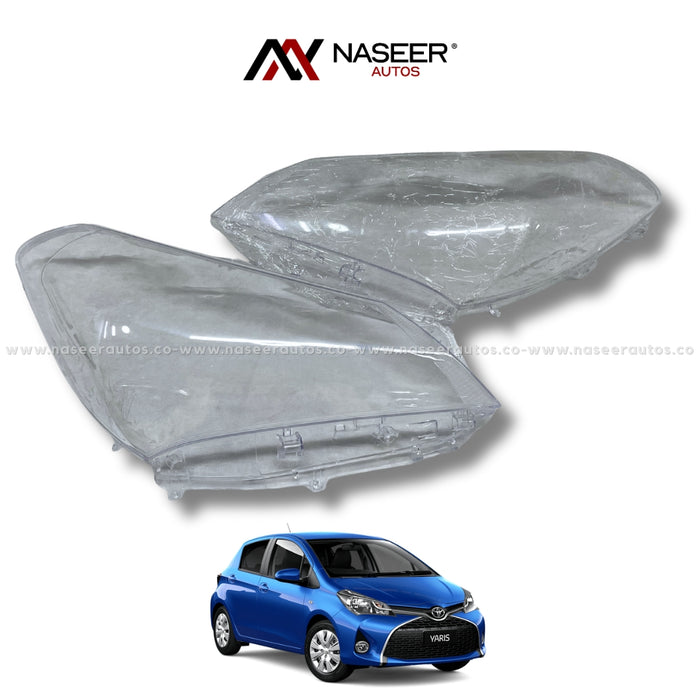 Front/Head Light Cover-Glass For Toyota Vitz (2014-2020)