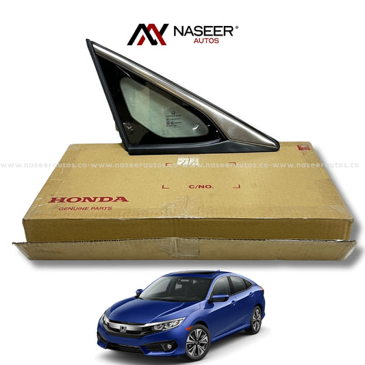 Honda Civic Quarter Mirror / Glass 2016-2022